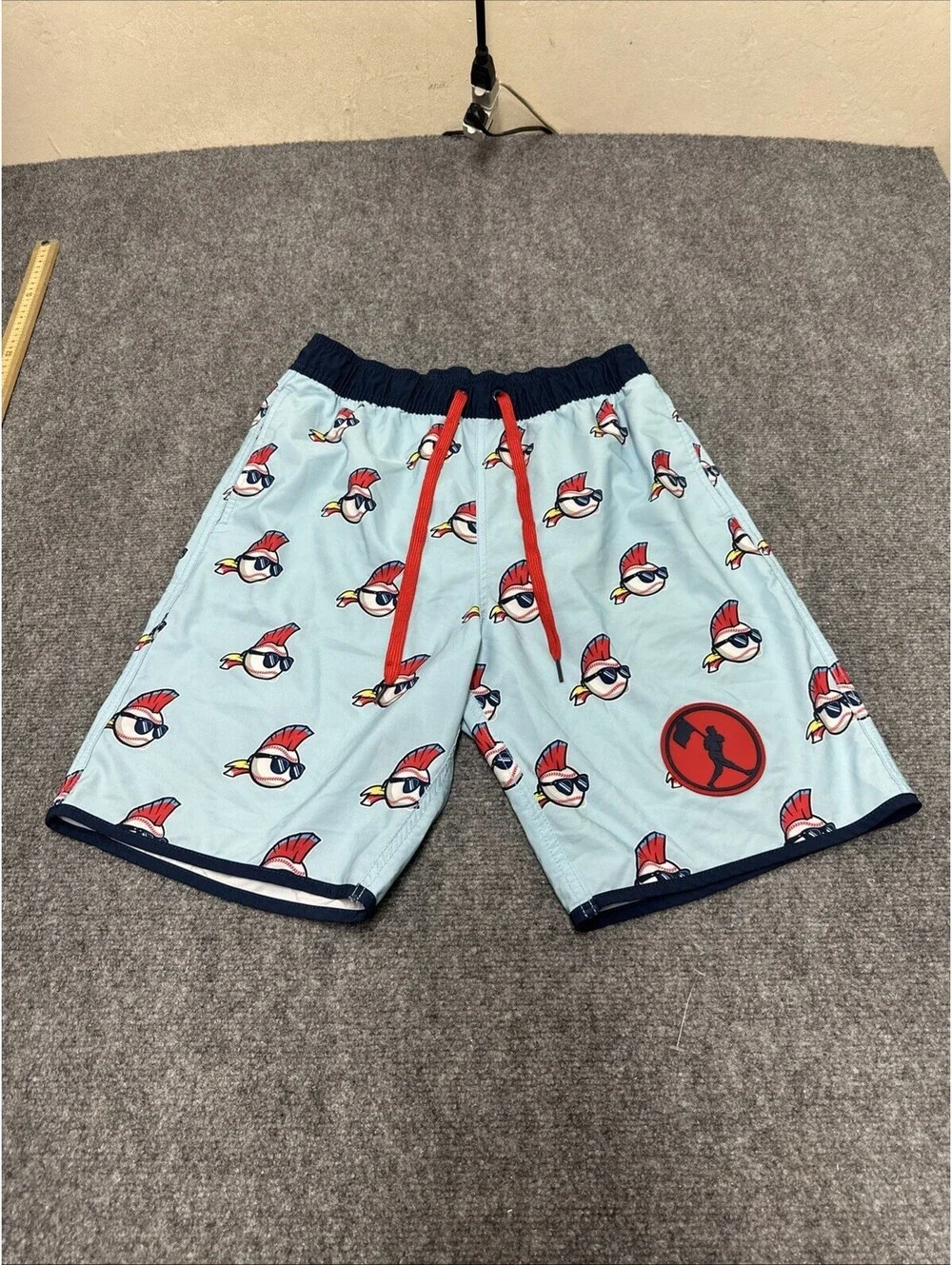 Baseballism Swim Trunks Size L